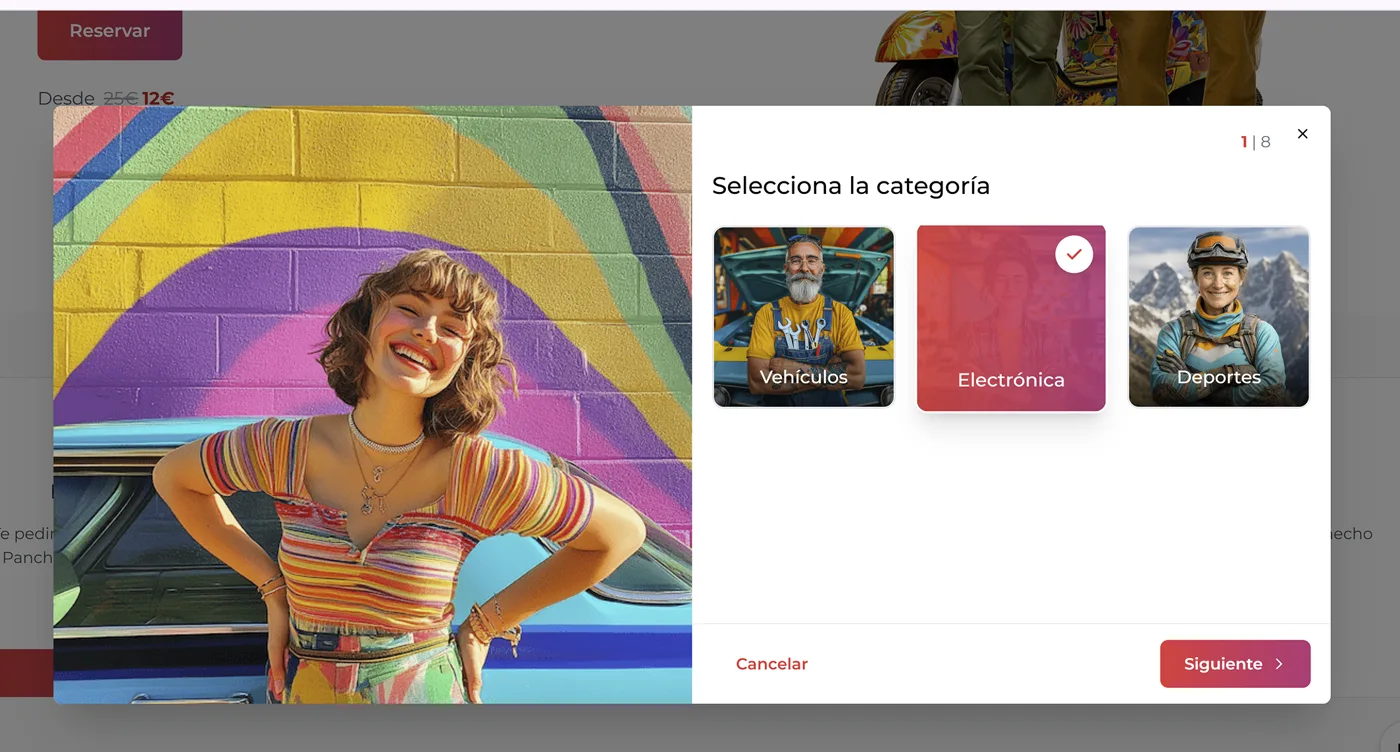 Ask Pancho's first MVP with the category picker